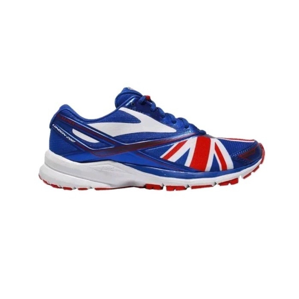 Brooks Launch 4 London 2017 Marathon Running Shoes Womens 11 B Union Jack